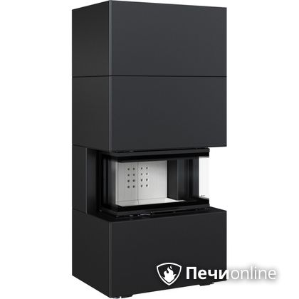 Каминокомплект Kratki Home Easy Box черный с топкой NBC в Бронницах